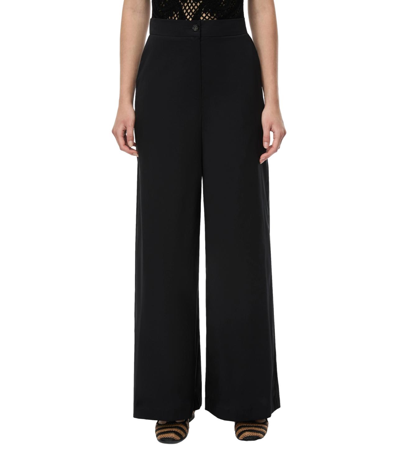 Iblues Pantalone Nero da Donna