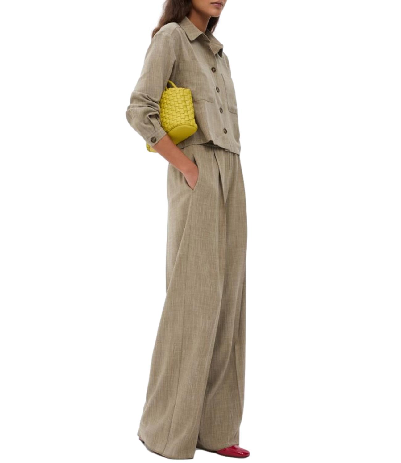 Iblues Pantalone Oliva da Donna