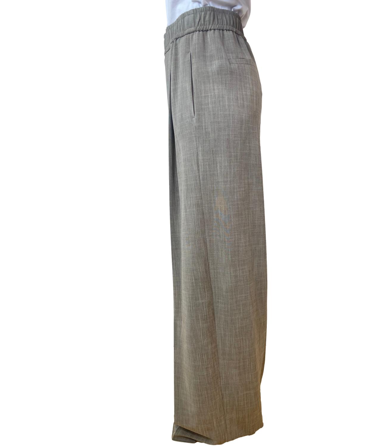 iBlues Pantalone Iblodino Oliva Donna