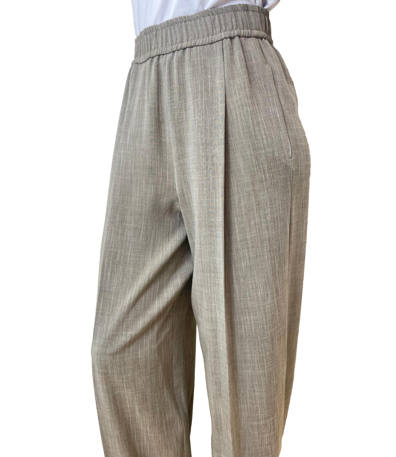 iBlues Pantalone Iblodino Oliva Donna