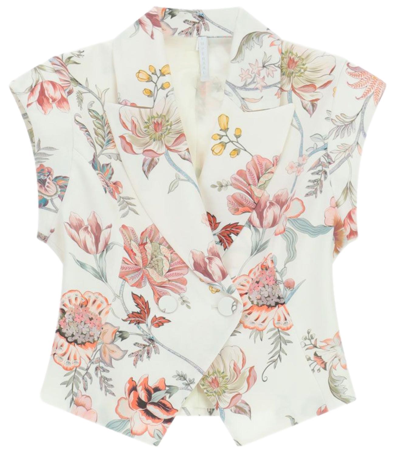 Imperial Gilet Panna/arancio da Donna