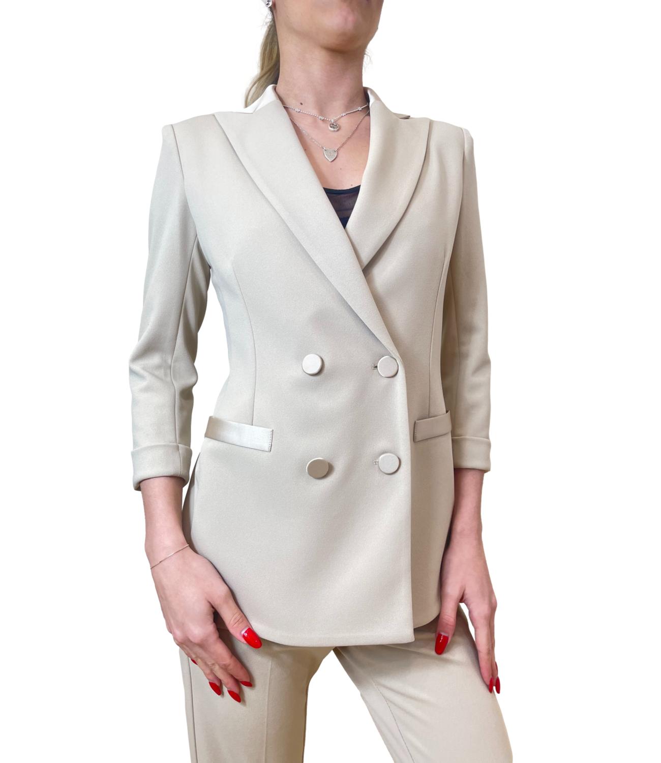 Imperial Giacca Platino da Donna