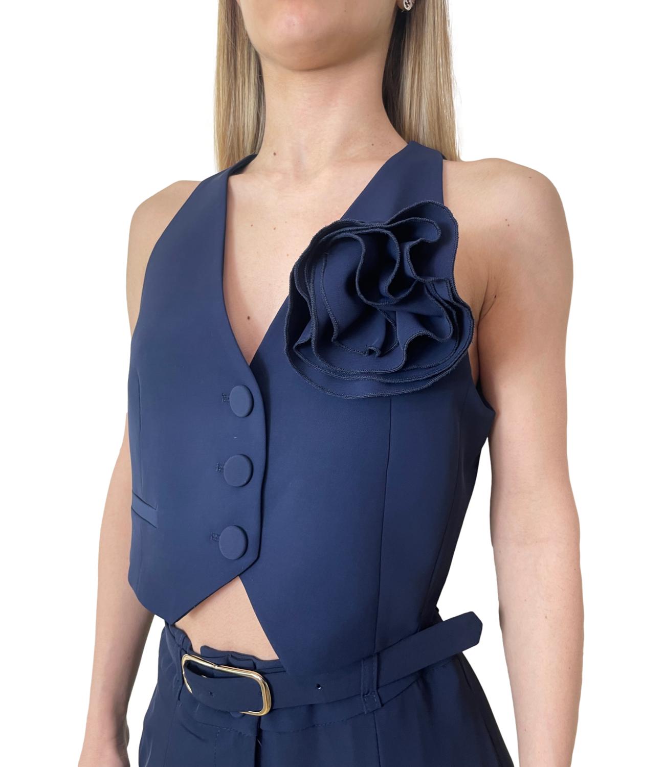 Imperial Gilet Blu da Donna