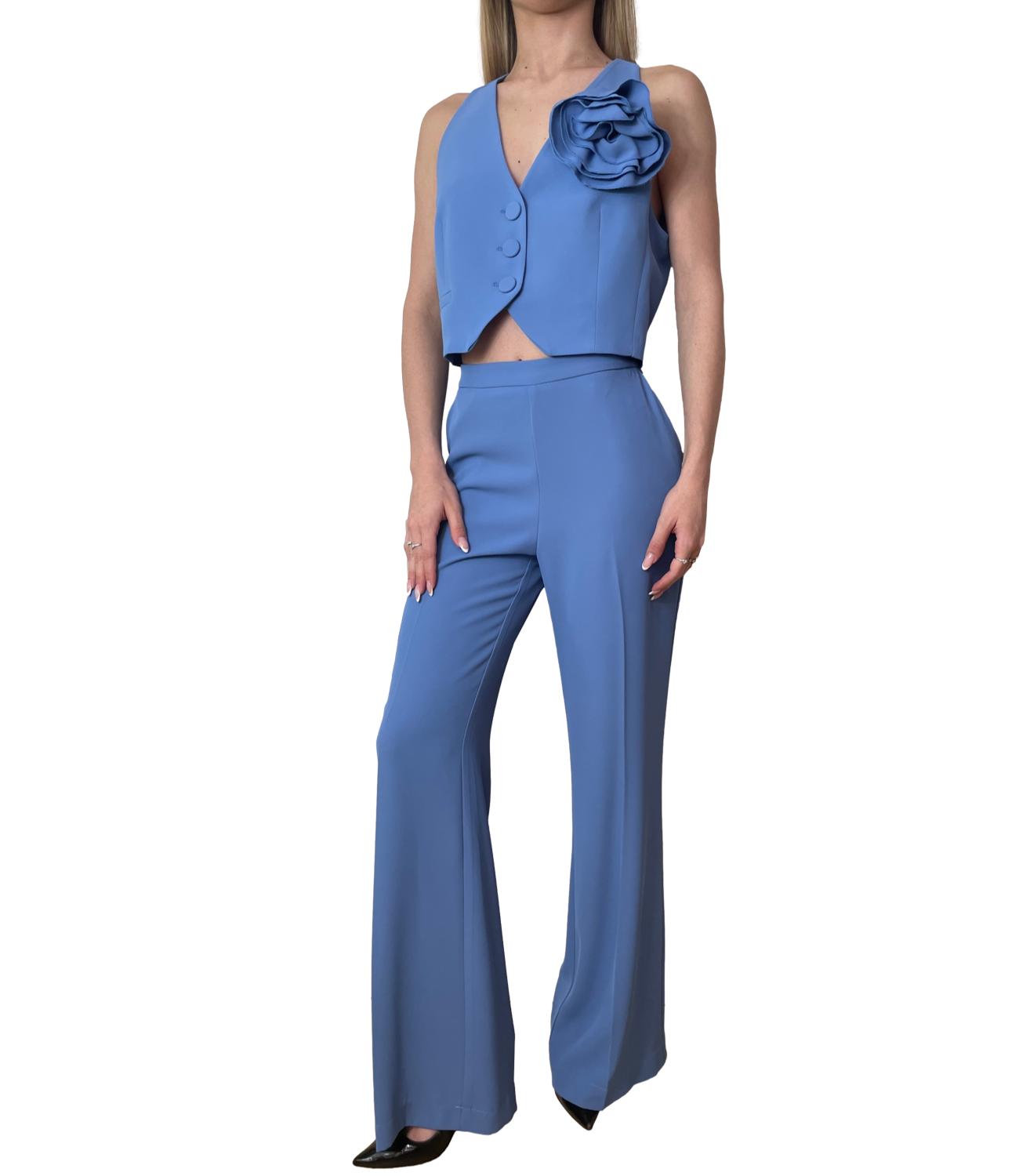 Imperial Gilet Ceruleo da Donna