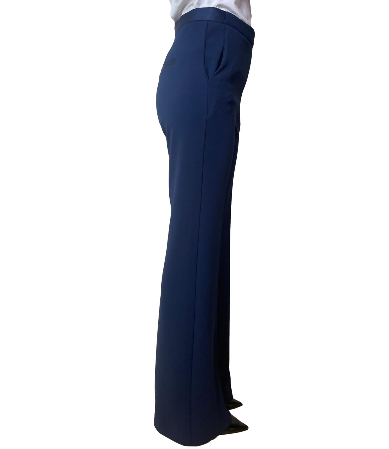 Imperial Pantalone Zampa Blu Donna