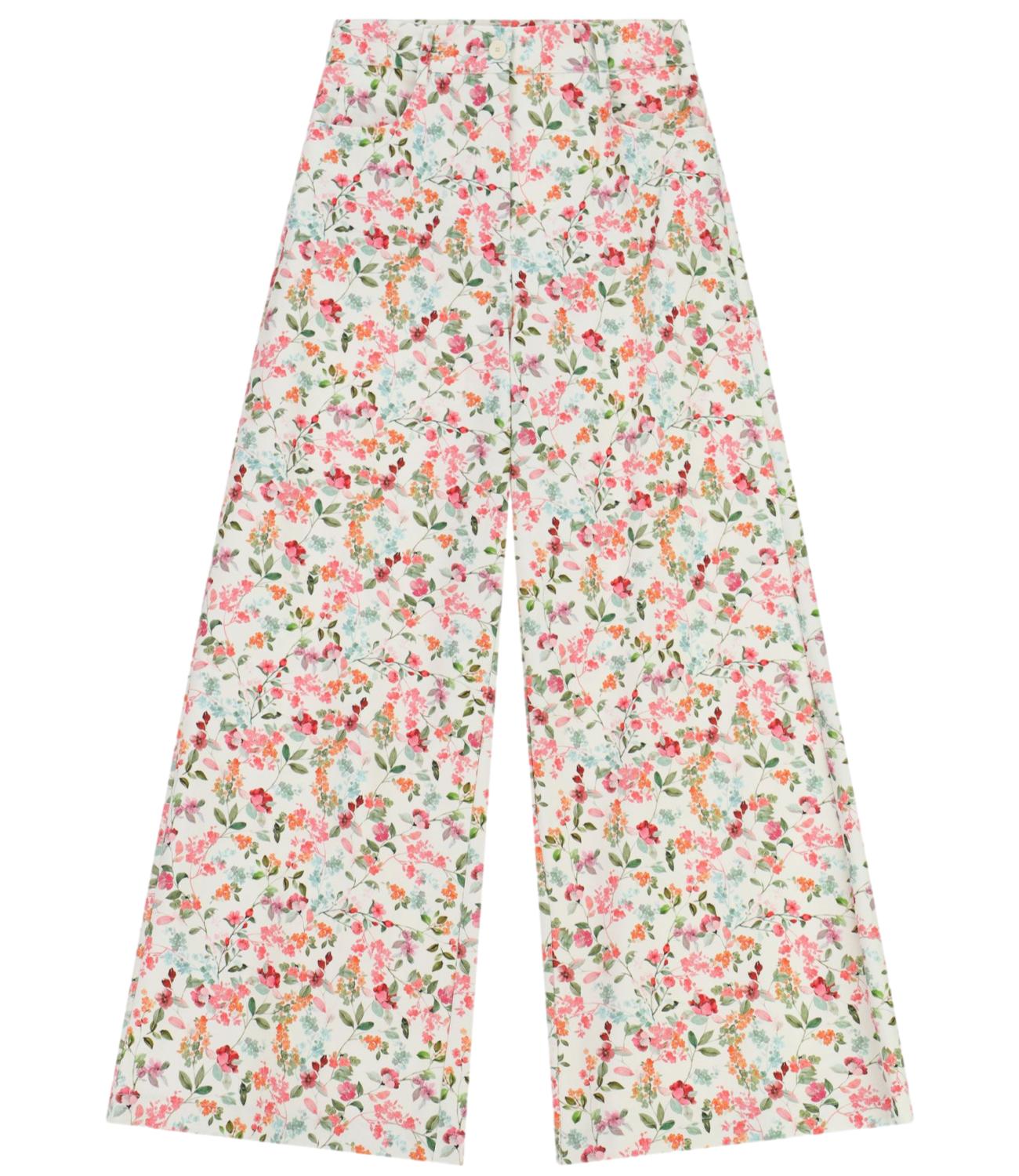 Imperial Pantalone Panna/rosa da Donna
