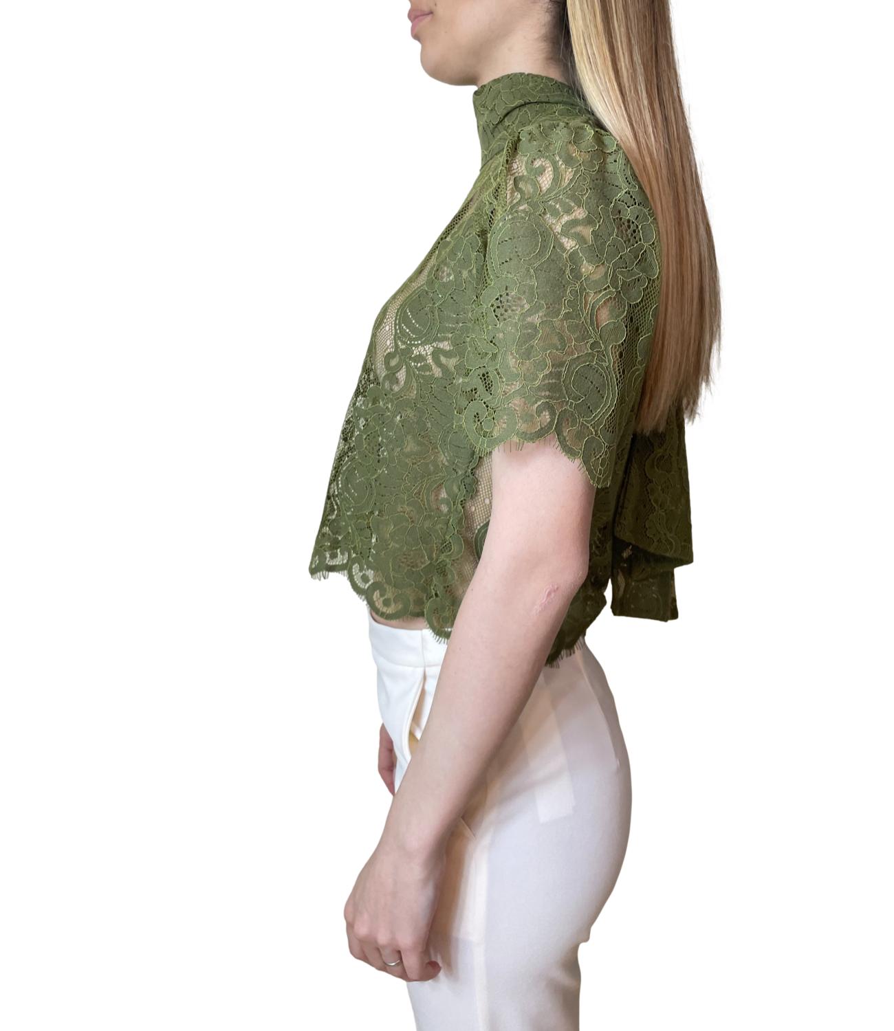 Imperial Canotta Pizzo Militare Donna