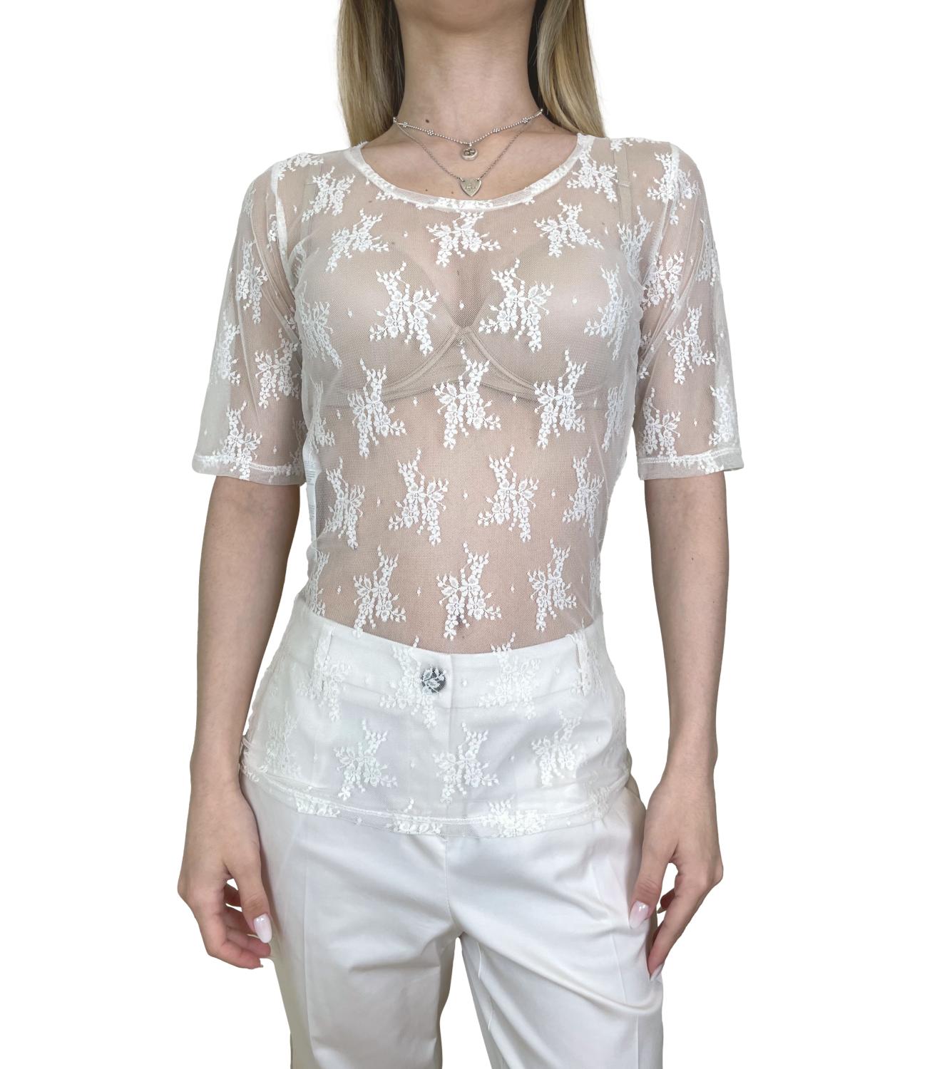 Imperial T-Shirt Avorio da Donna
