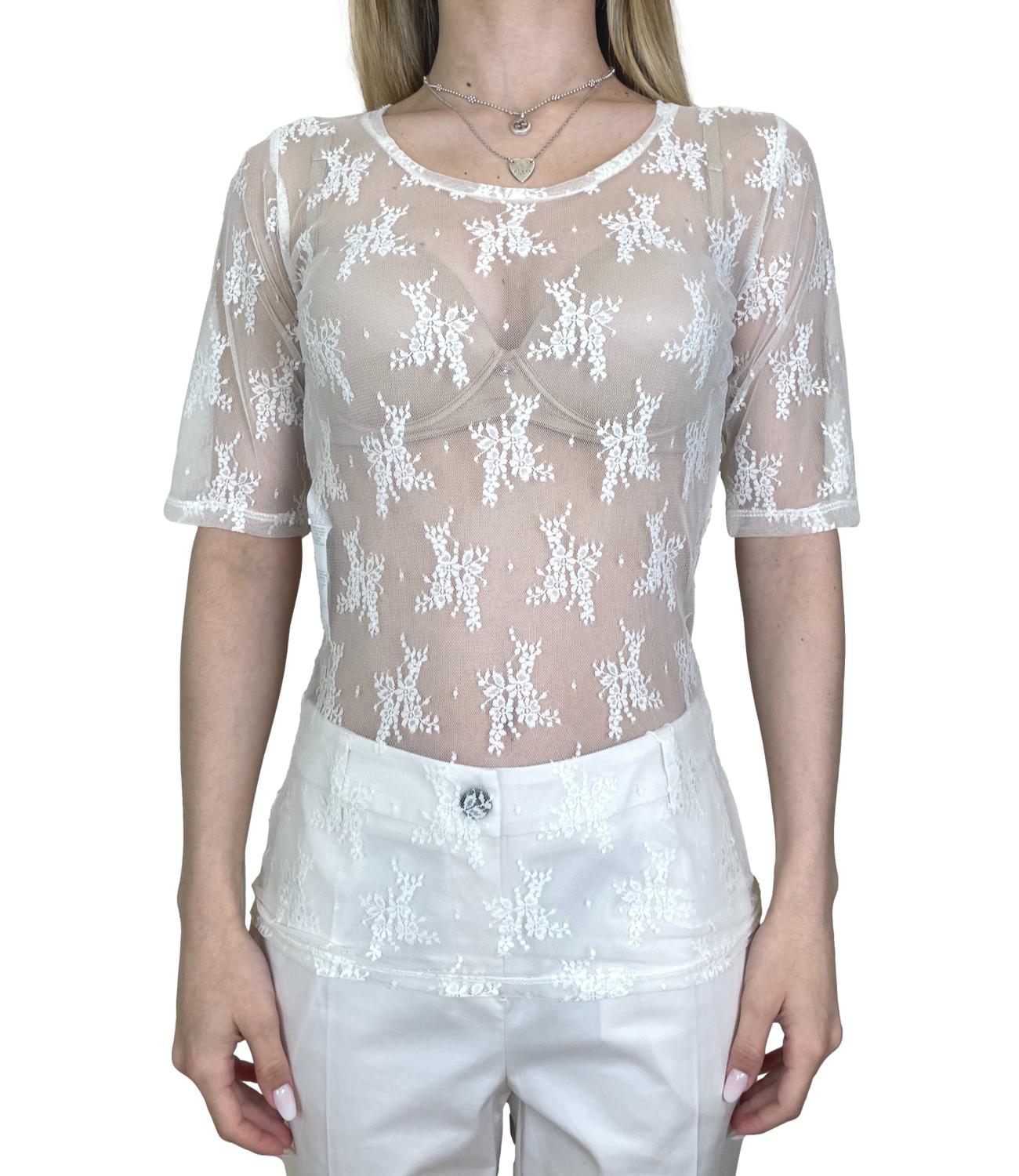 Imperial T-Shirt Avorio da Donna