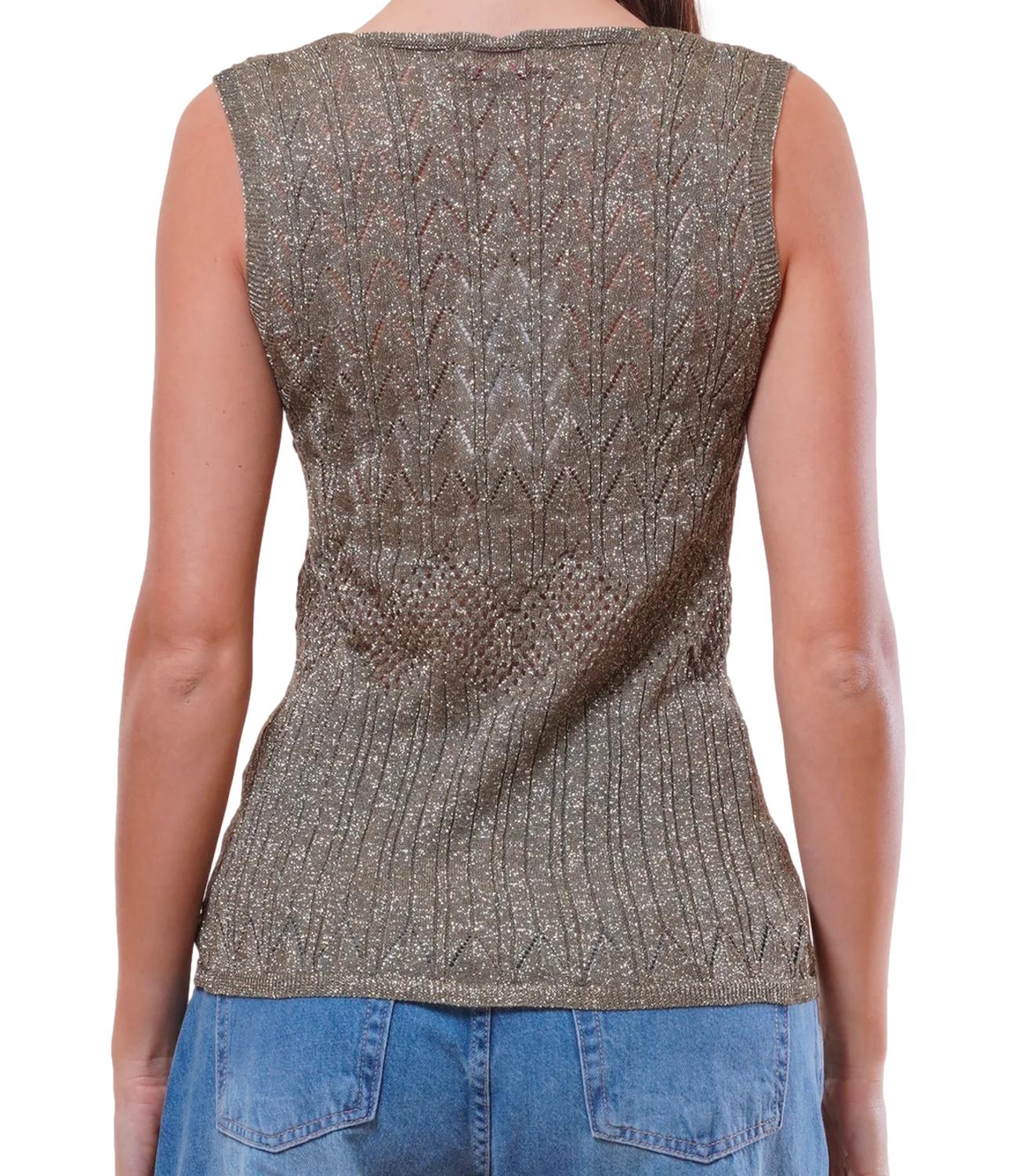Kontatto Top Militare da Donna