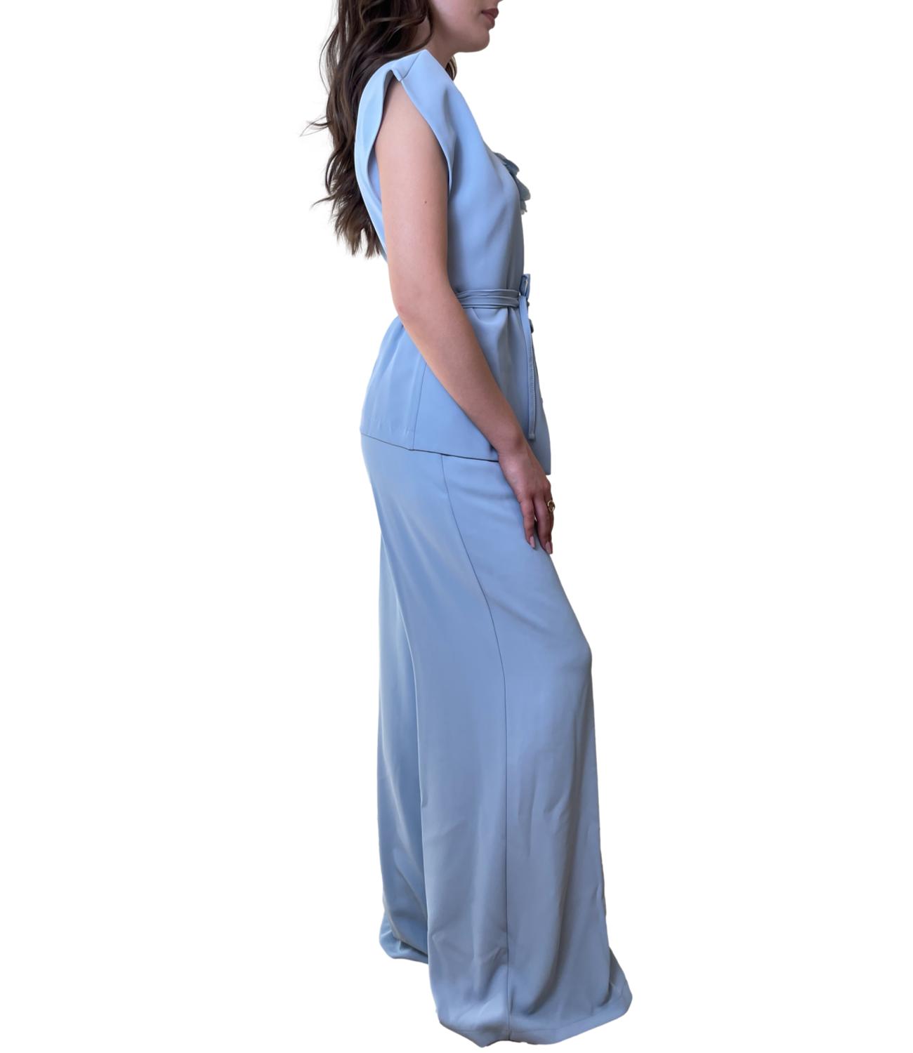 Kontatto Completo C/Spilla Azzurro Donna