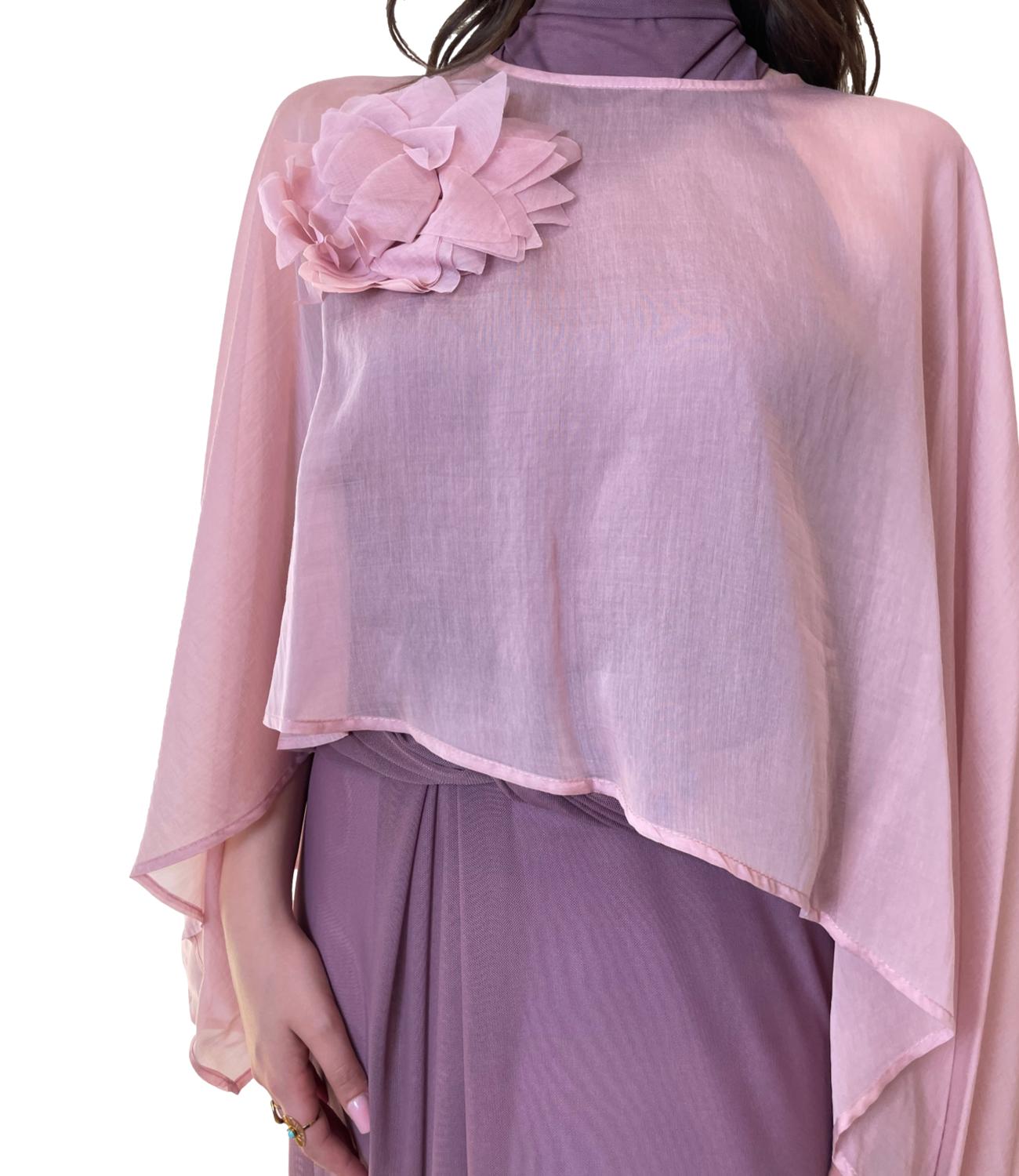 Kontatto Mantella Chiffon Petalo Donna