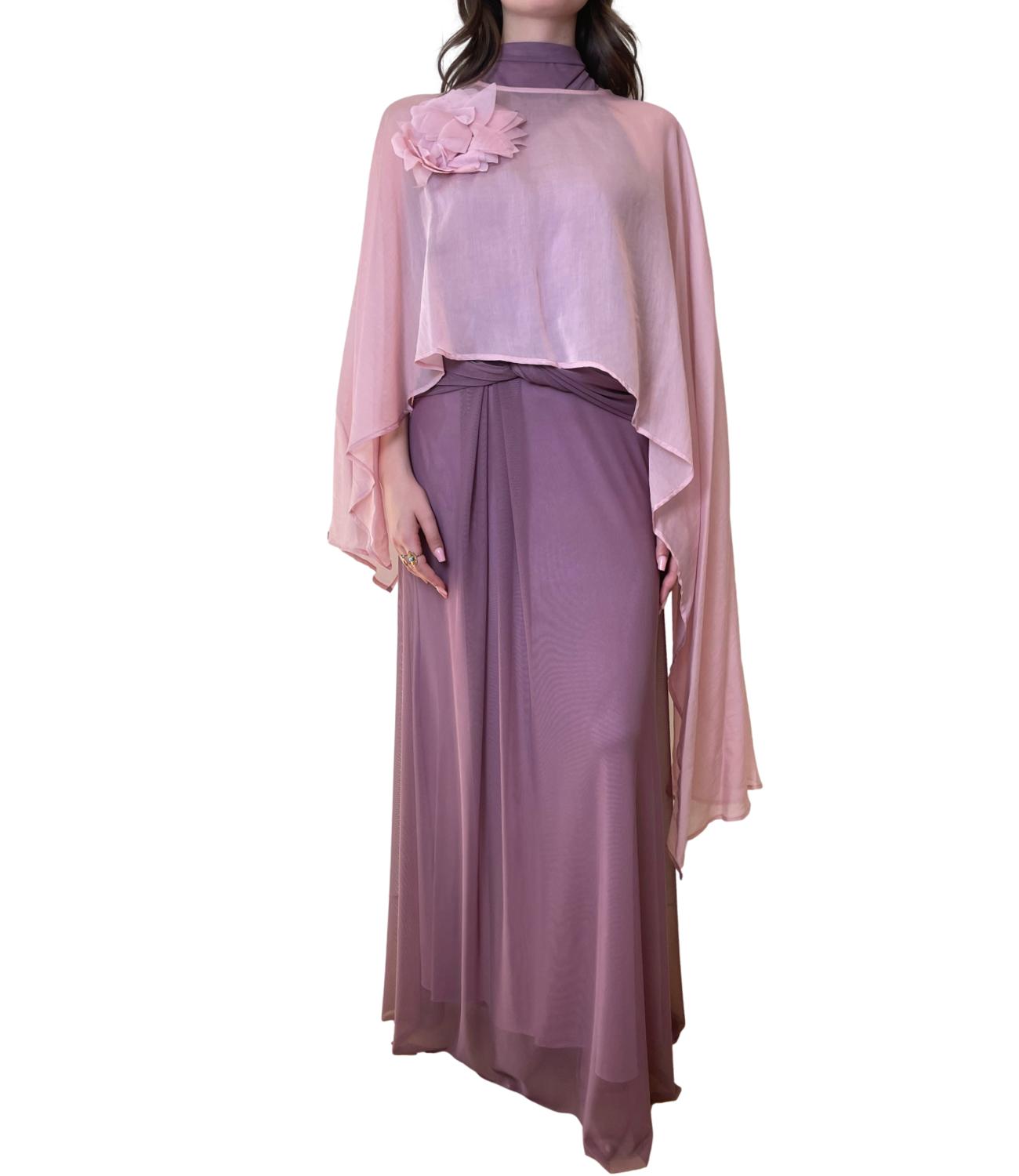 Kontatto Mantella Chiffon Petalo Donna