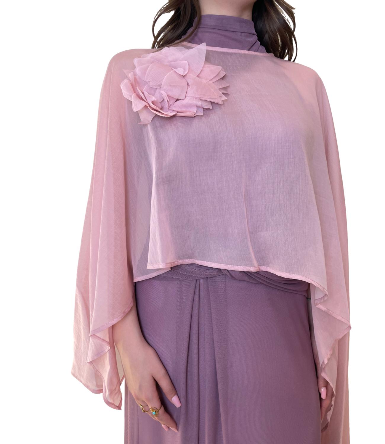 Kontatto Mantella Chiffon Petalo Donna