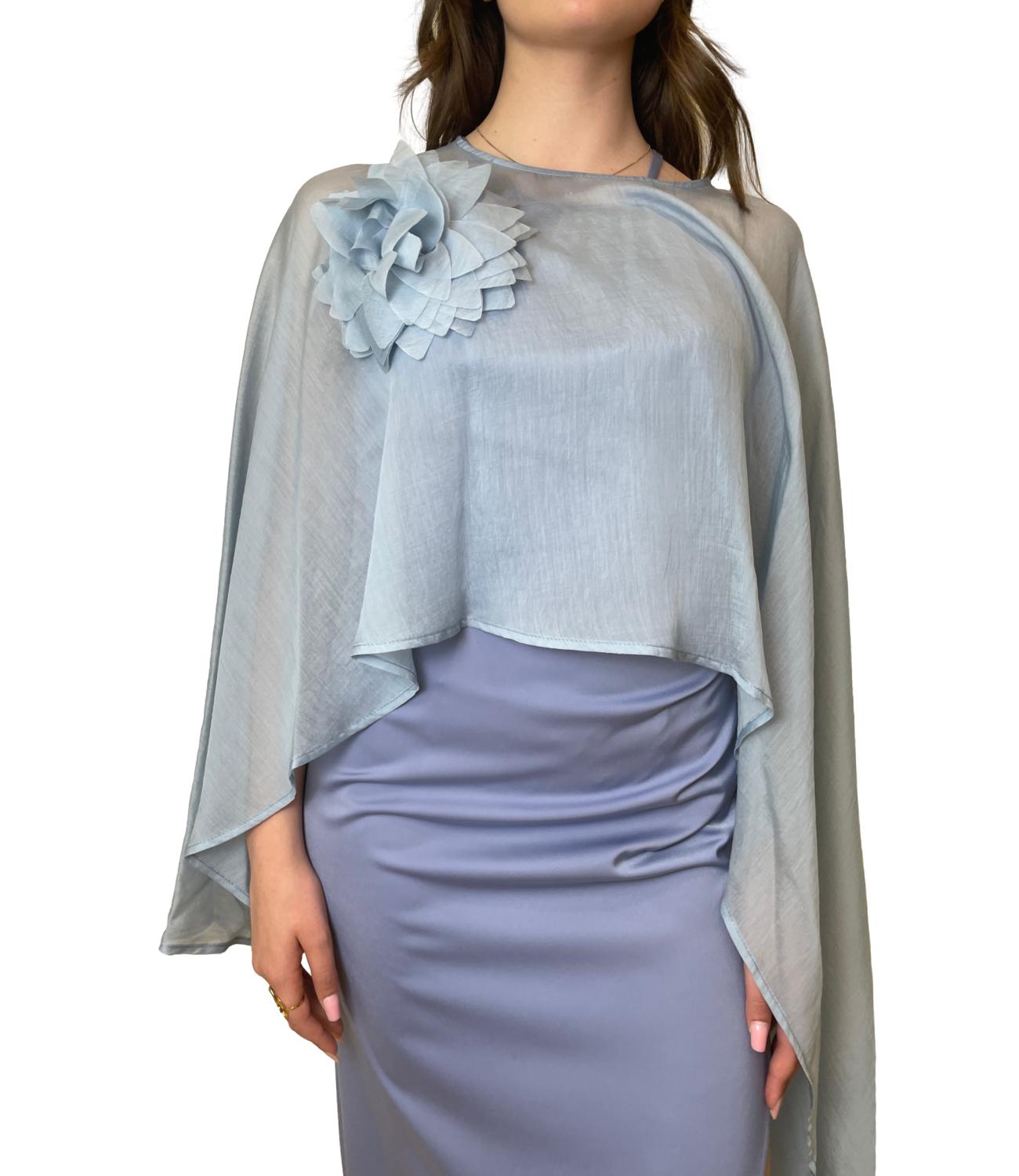 Kontatto Mantella Azzurro Donna
