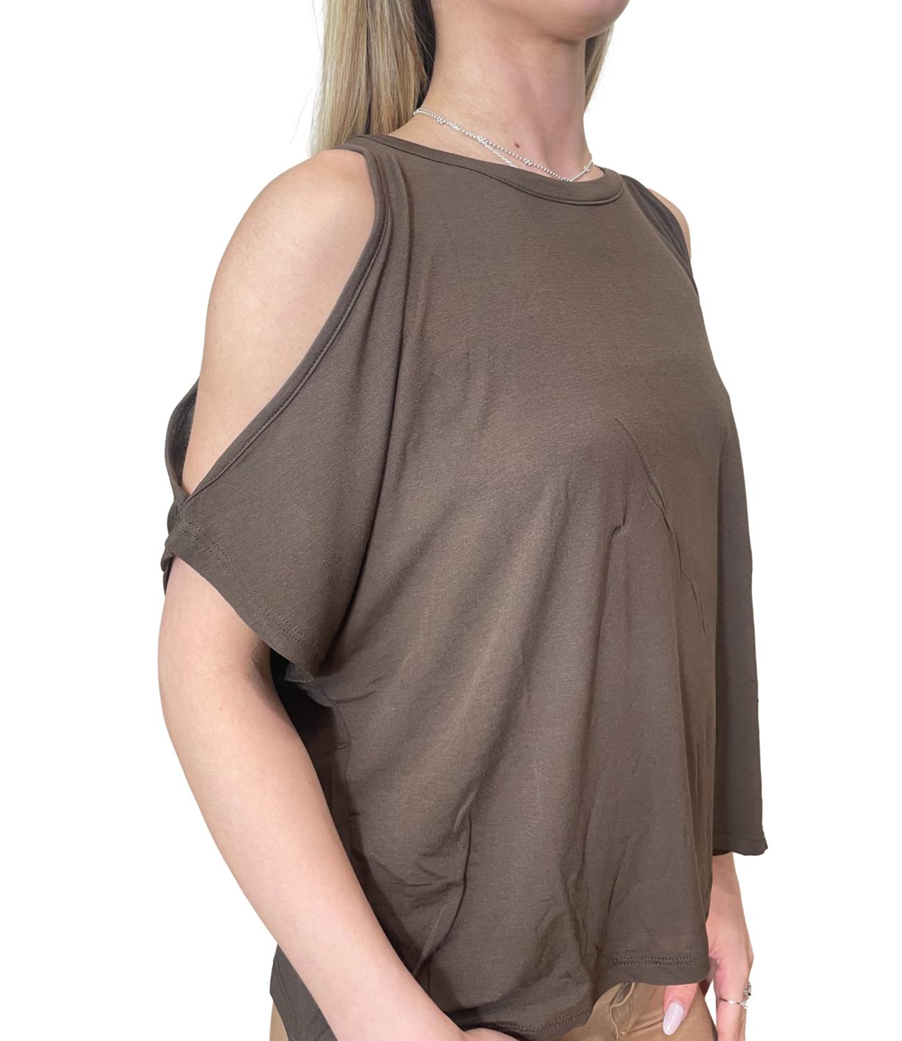 Kontatto Blusa Cioccolato Donna