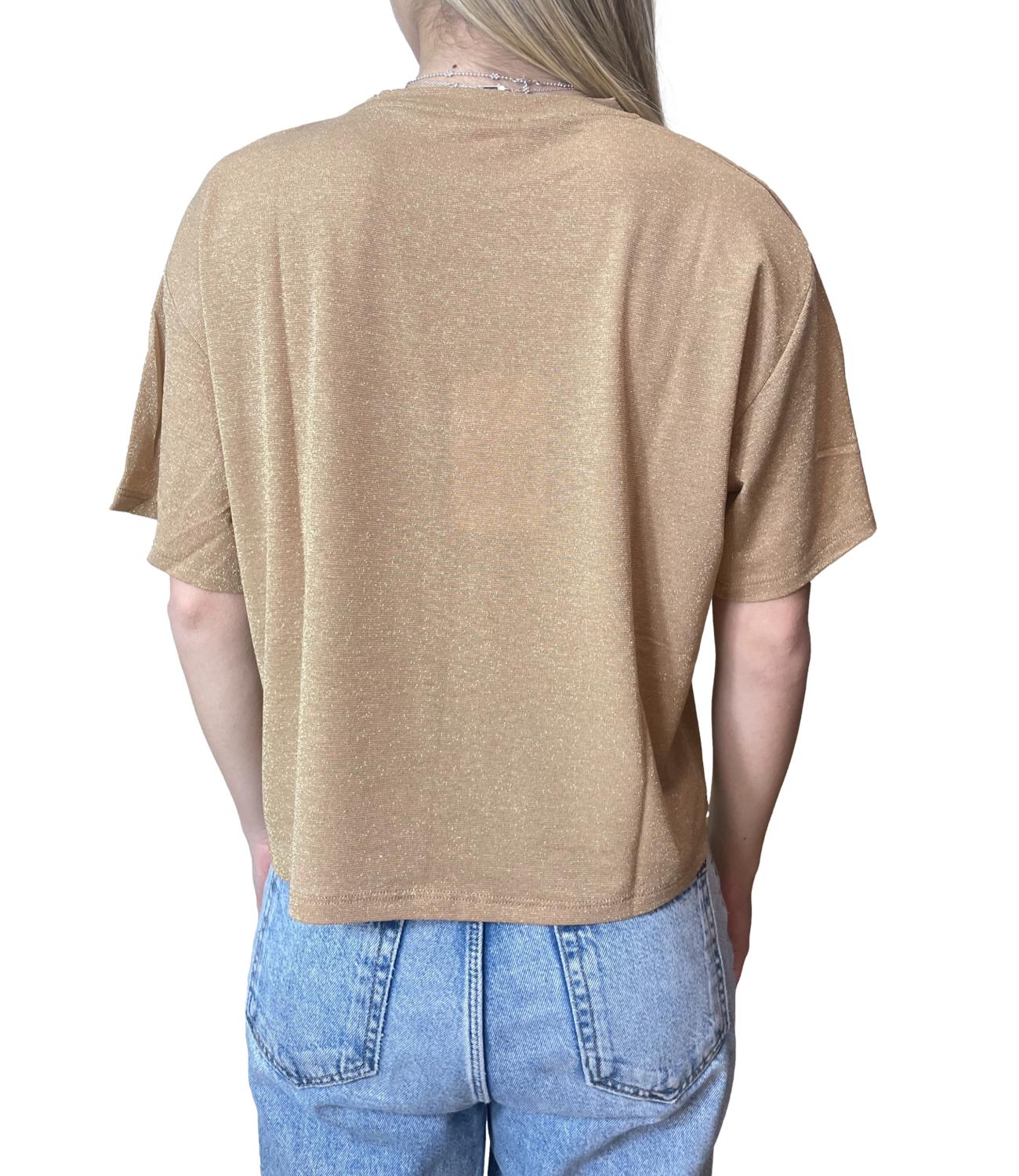Kontatto T-shirt Oro Donna