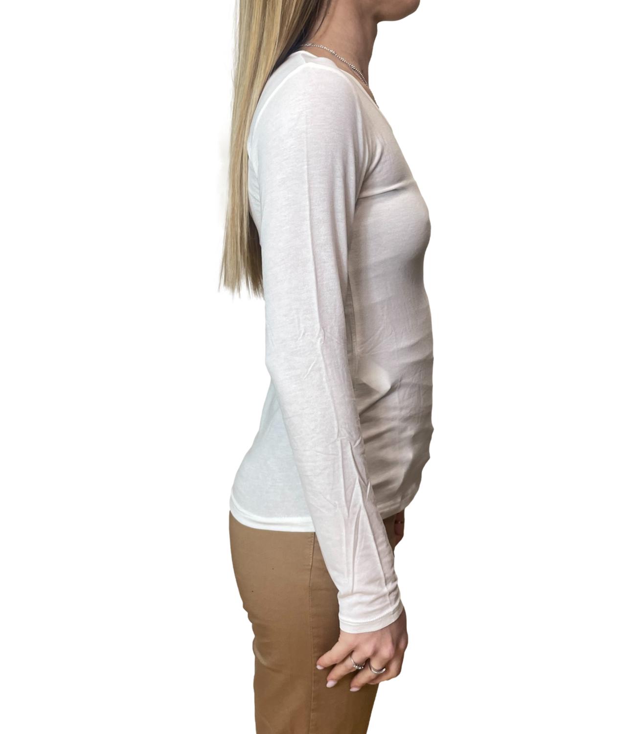 Kontatto Maglia Second Skin Panna Donna