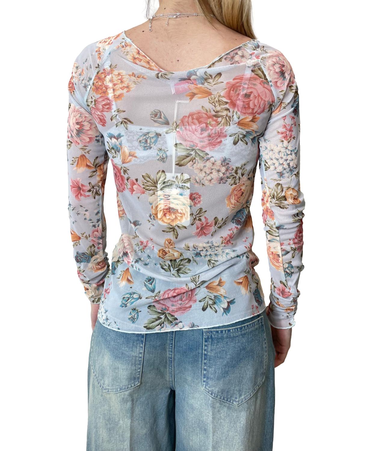 Kontatto Maglia Floreale da Donna