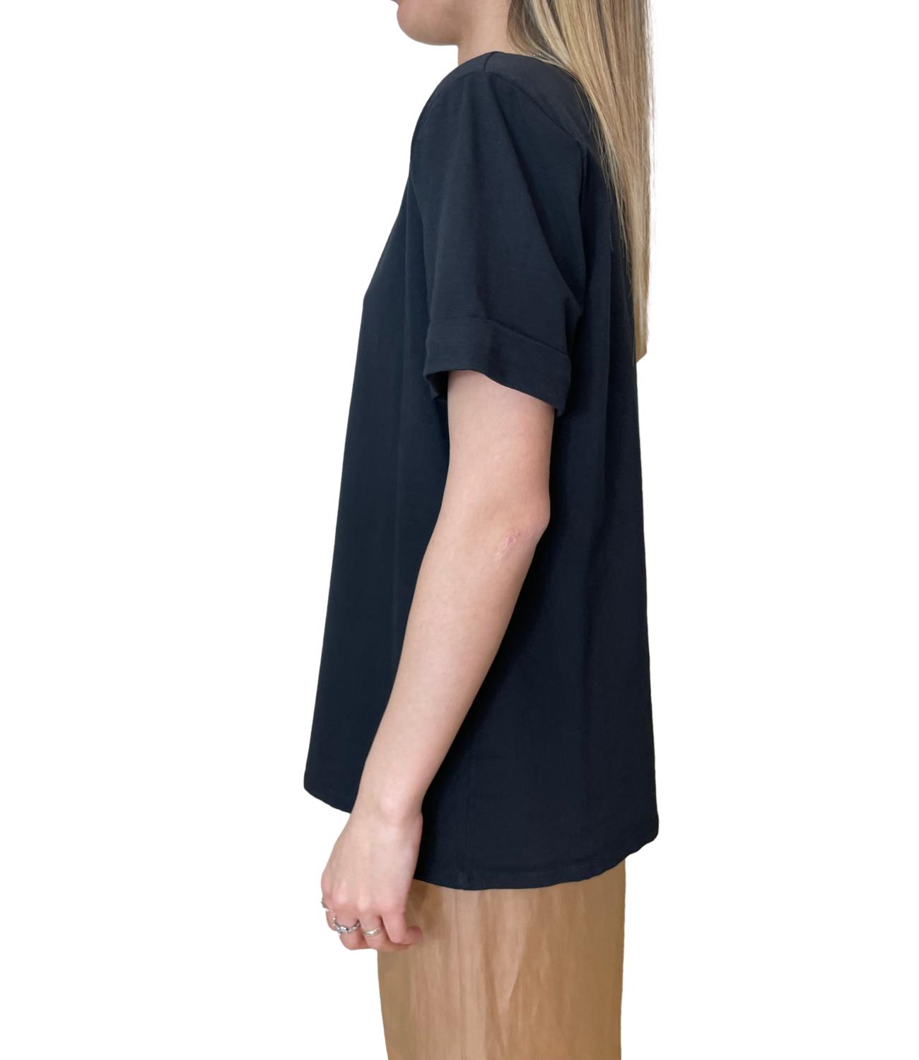 Kontatto T-shirt Nero Donna