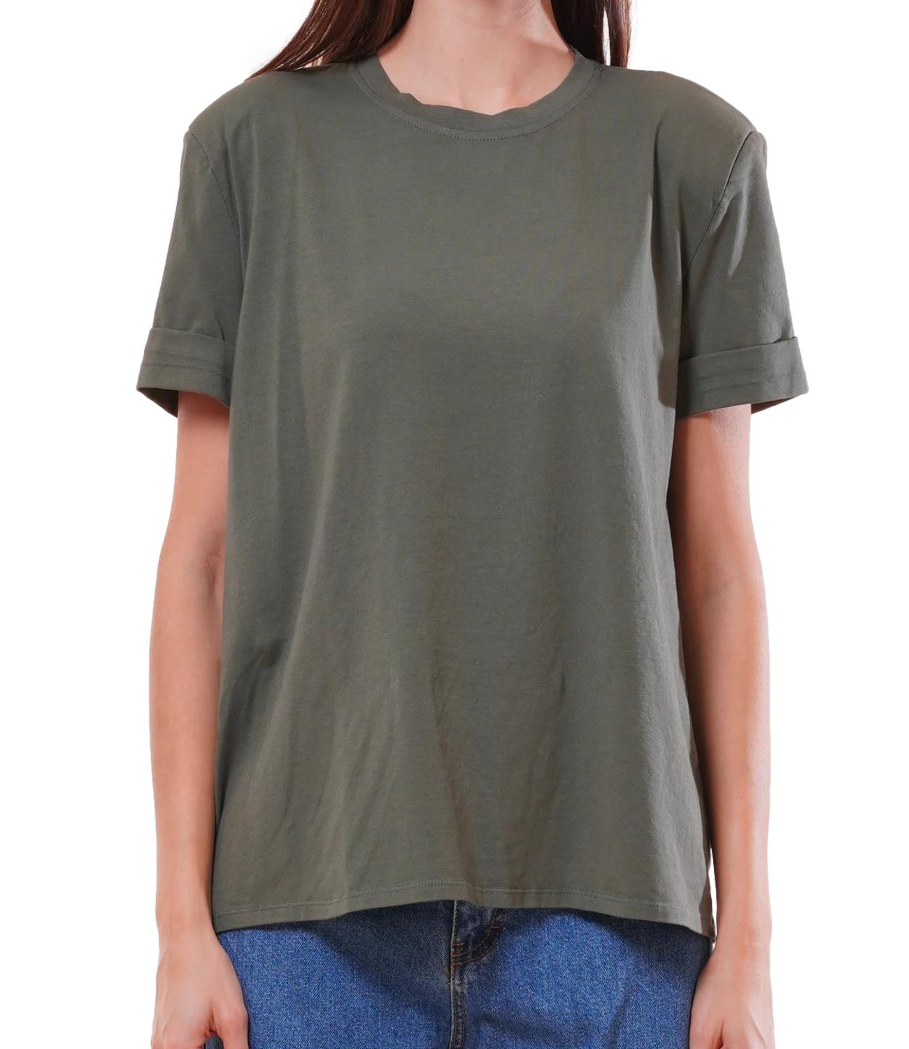 Kontatto T-shirt Militare Donna