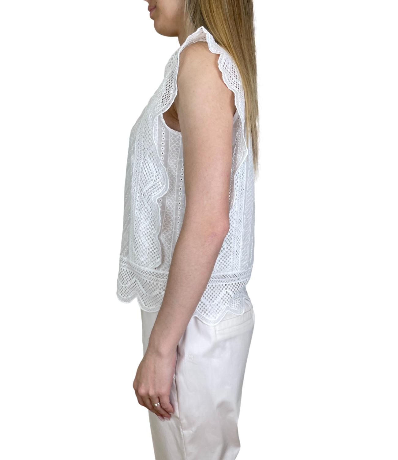 Kontatto Blusa Bianco da Donna