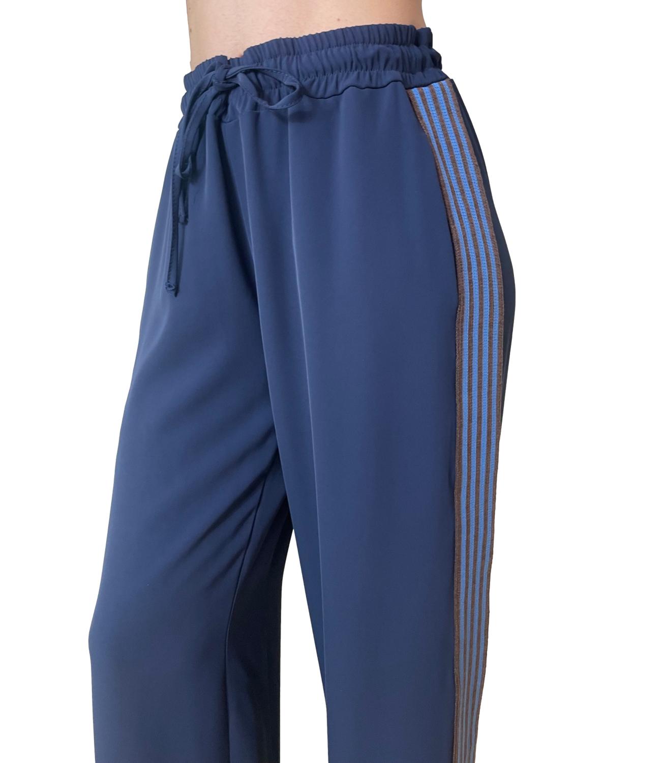 Kontatto Pantalone Blu da Donna