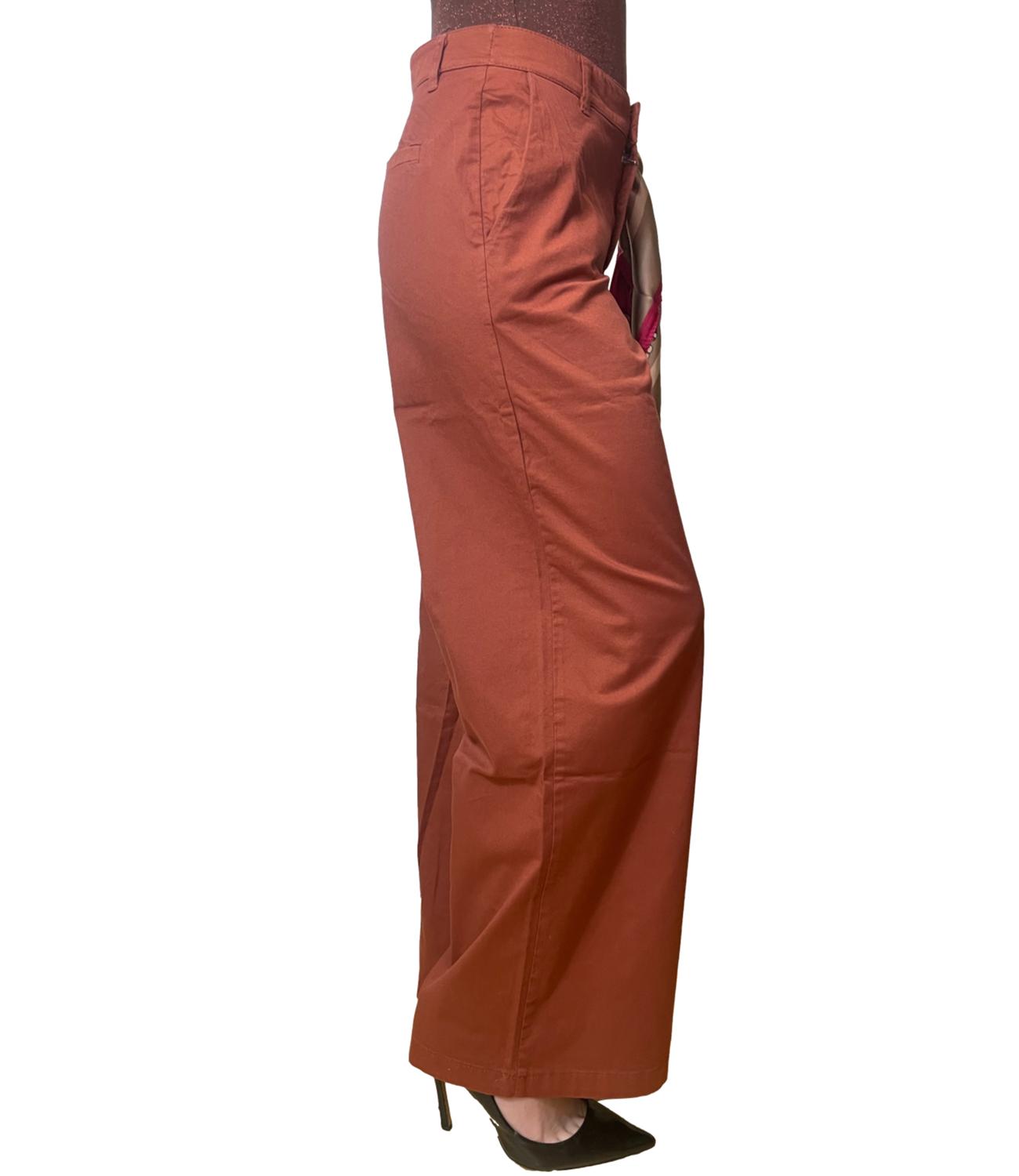 Kontatto Pantalone Ruggine da Donna