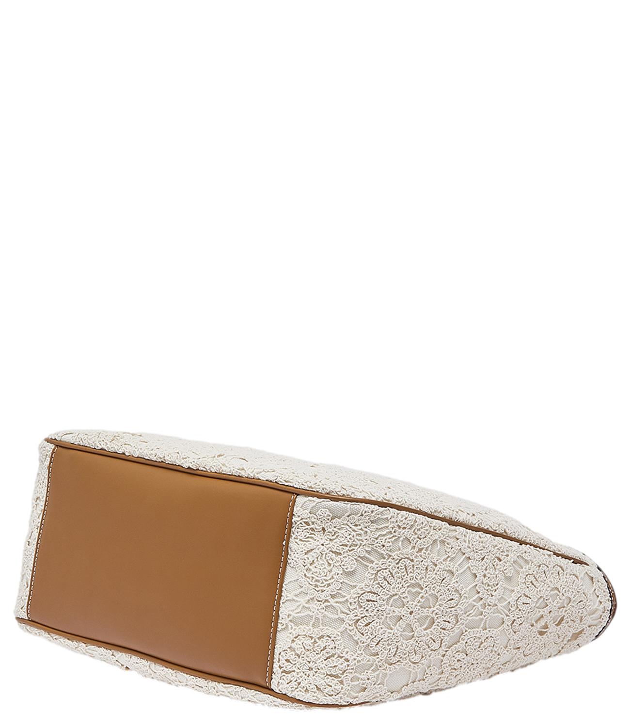 Liu Jo Borsa Pizzo Crema Donna
