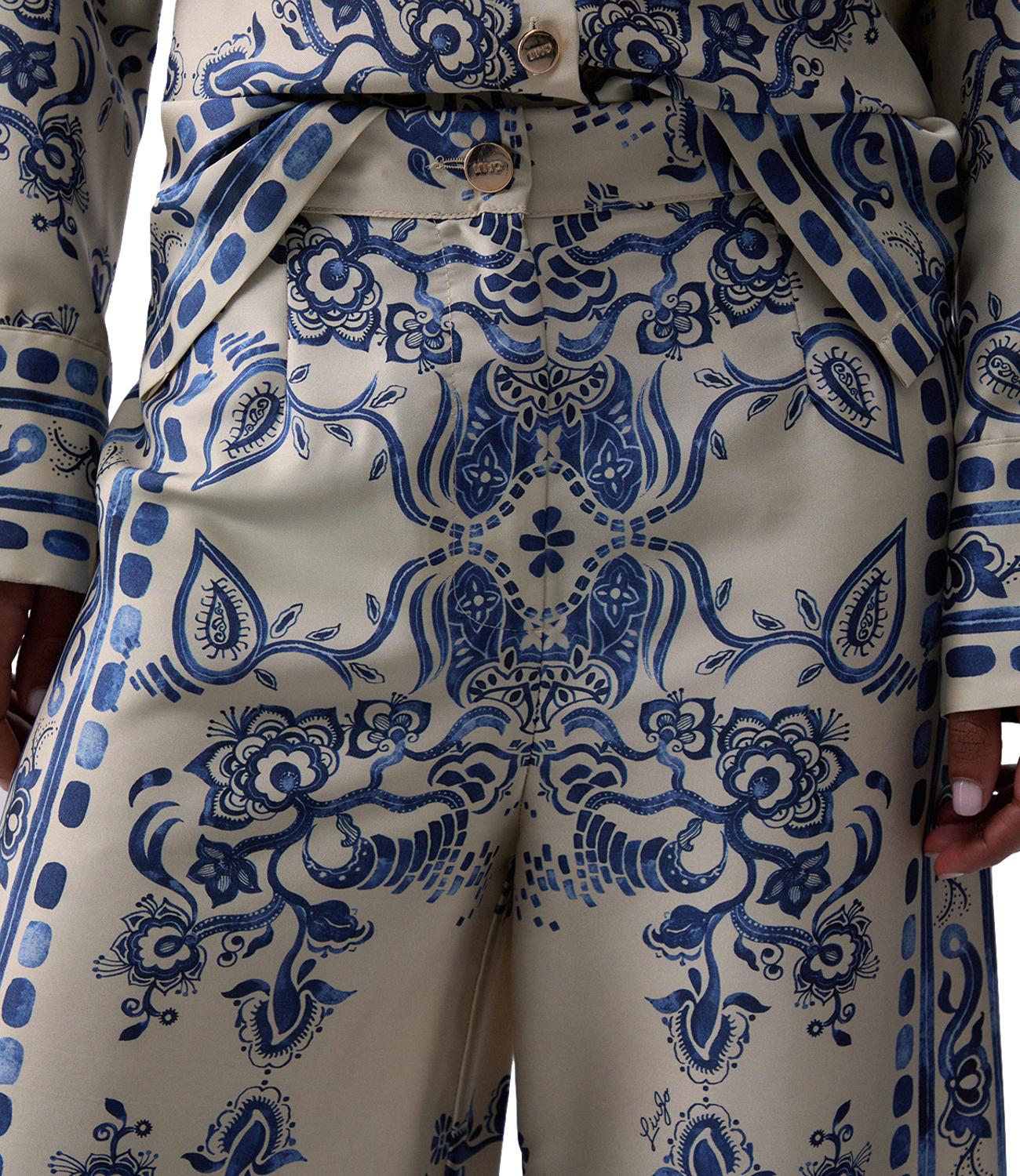 Liu jo Pantalone St.foulard Araldic B da Donna