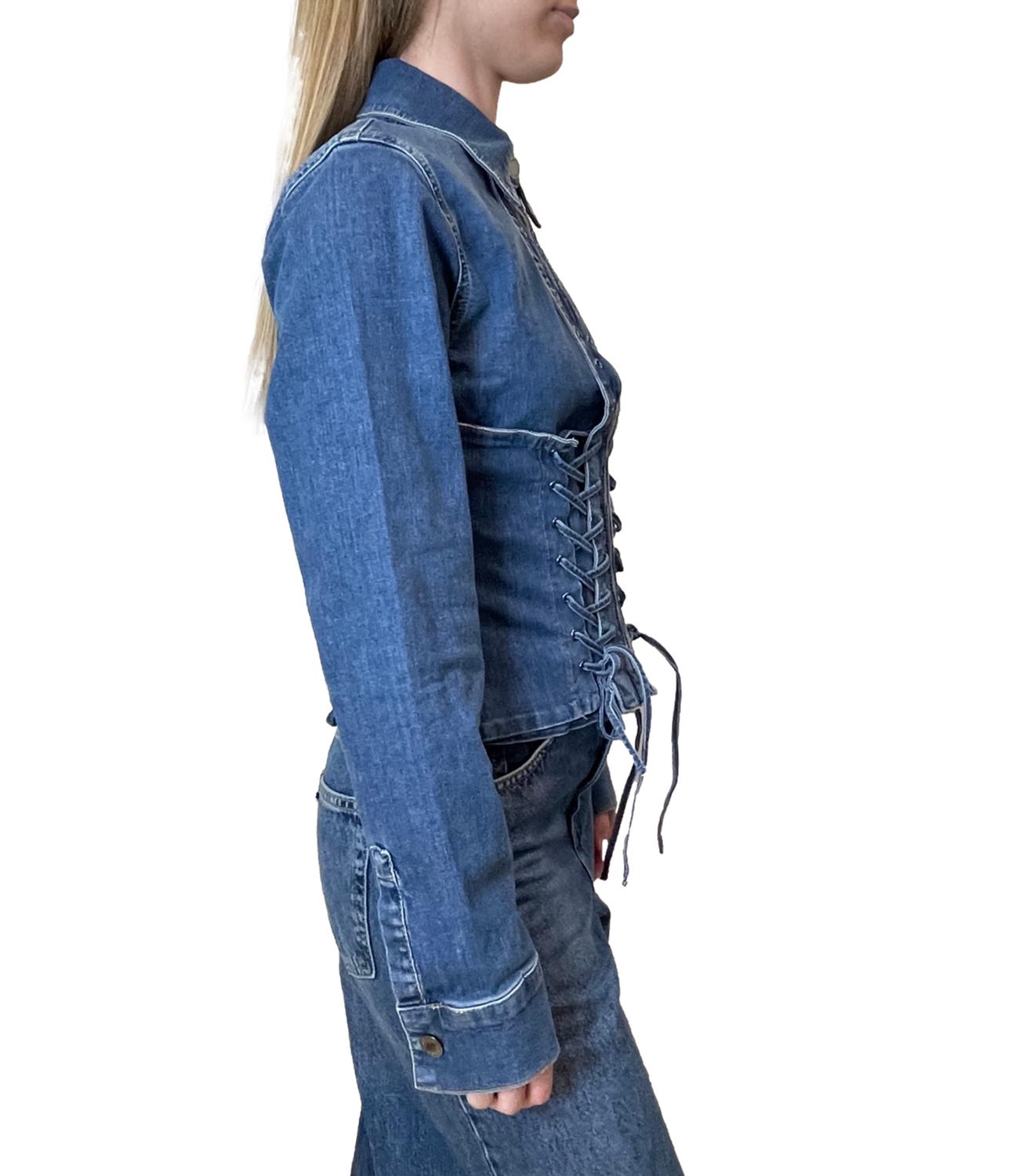 Liu Jo Blusa Denim Blu Donna