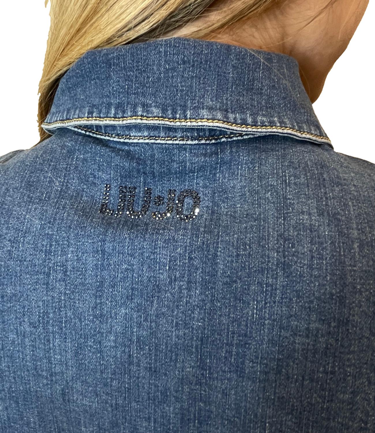 Liu Jo Blusa Denim Blu Donna