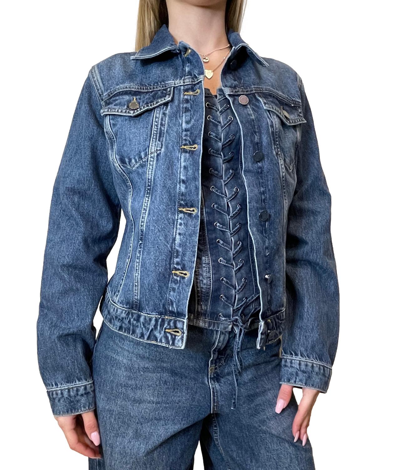 Liu Jo Giacca Denim Blu Donna