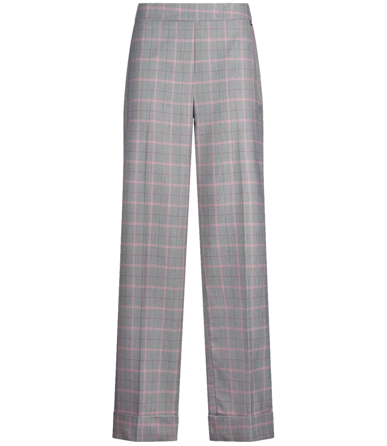 Liu jo Pantalone Check/peaches da Donna