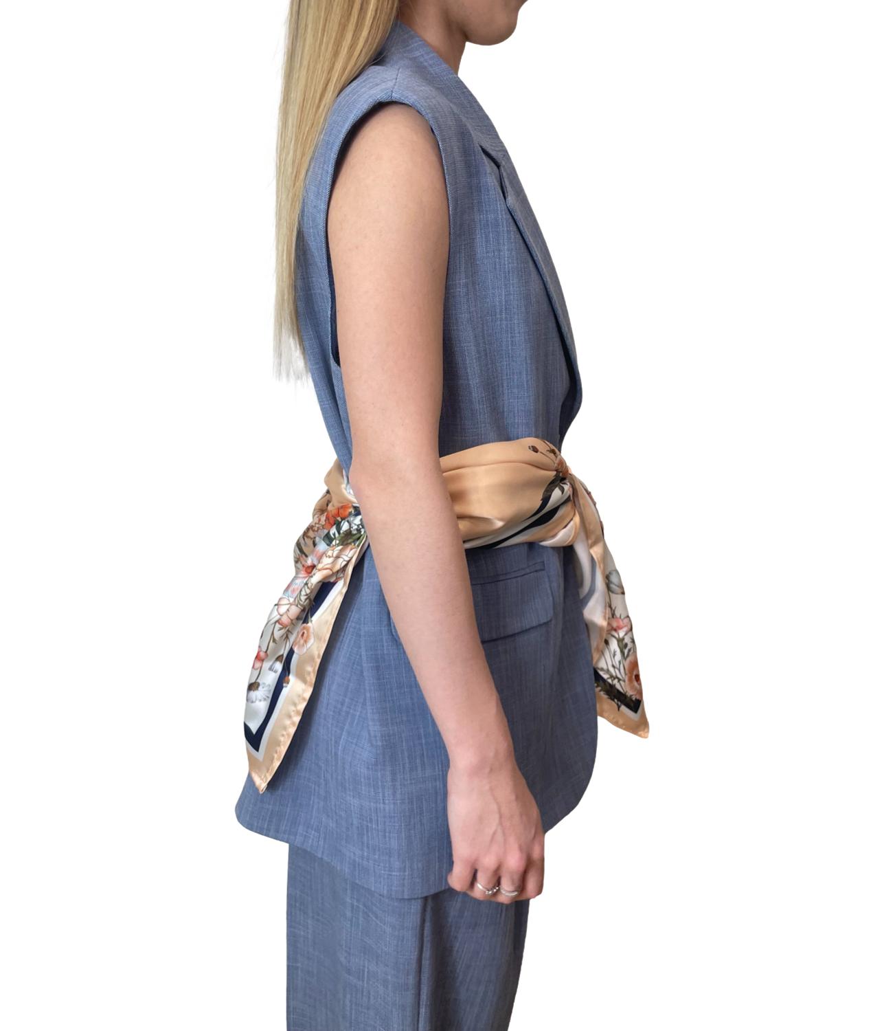 Liu jo Gilet Nt.blu Effect Denim da Donna