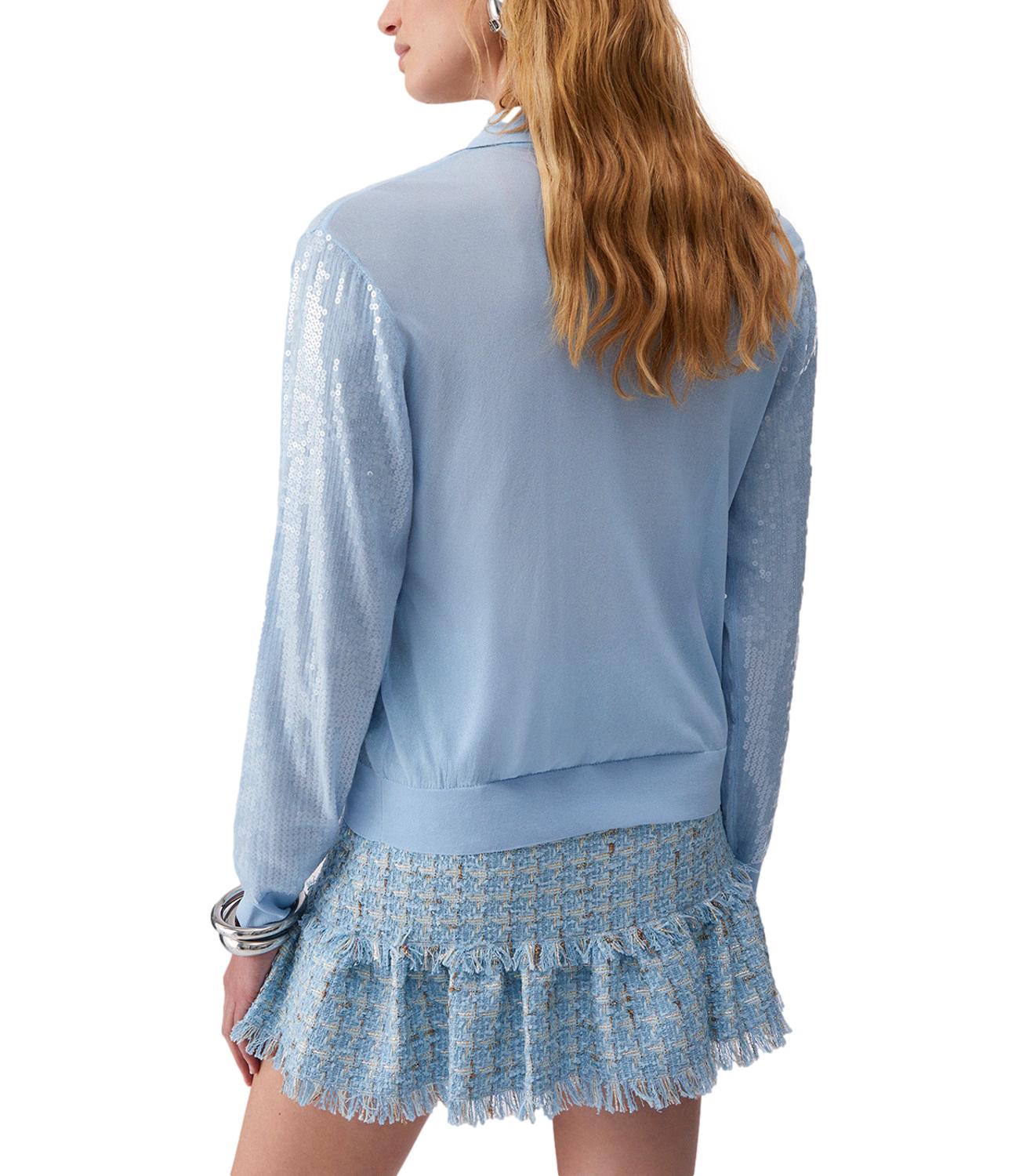 Liu jo Maglia Blue Bell Sequins da Donna