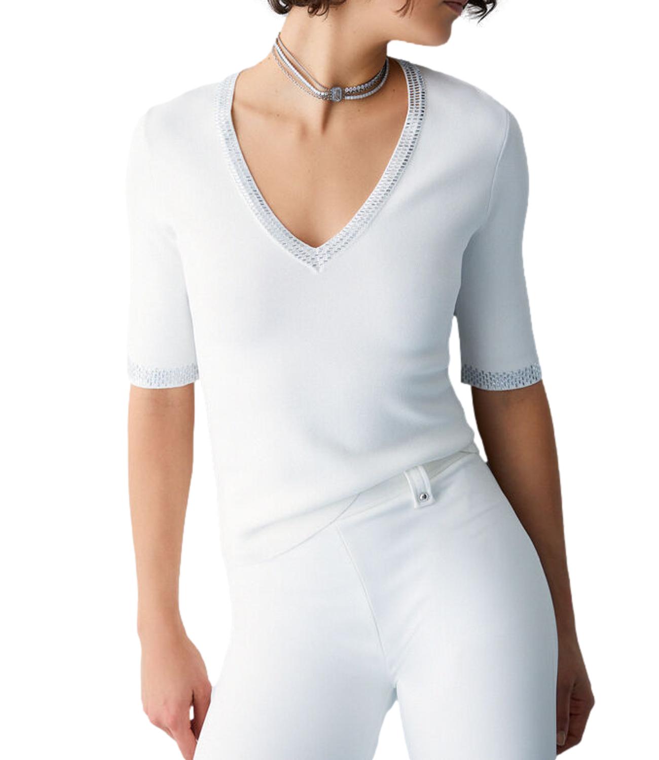 Liu Jo maglia bianco donna