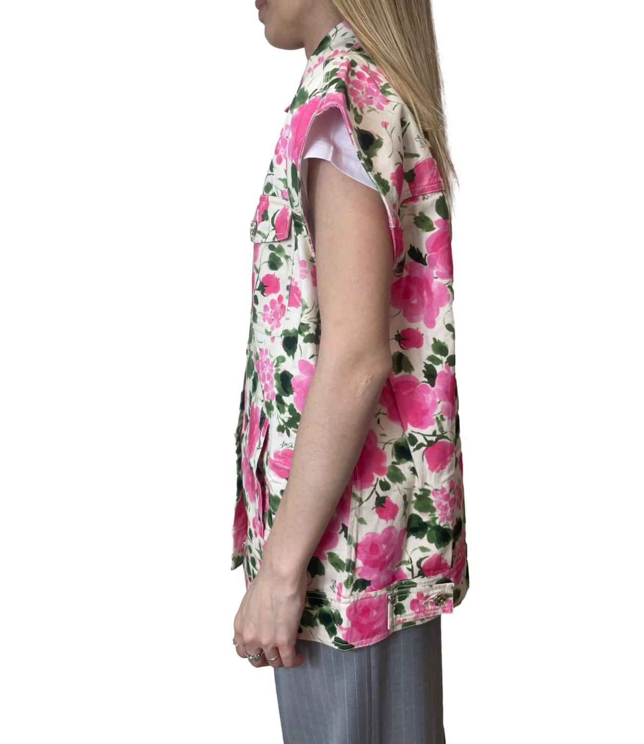 Liu Jo Gilet Naive Roses Donna