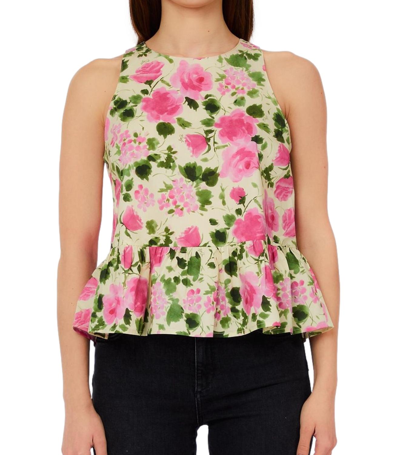 Liu jo Top Naive Roses da Donna