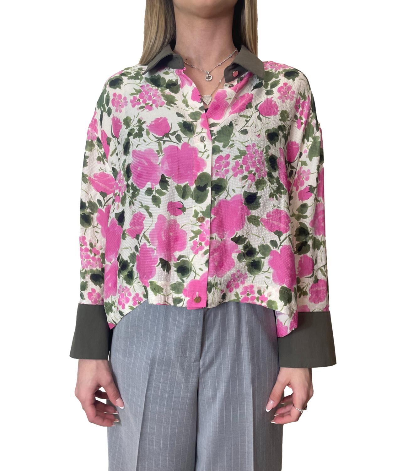 Liu Jo Camicia Naive Roses Donna