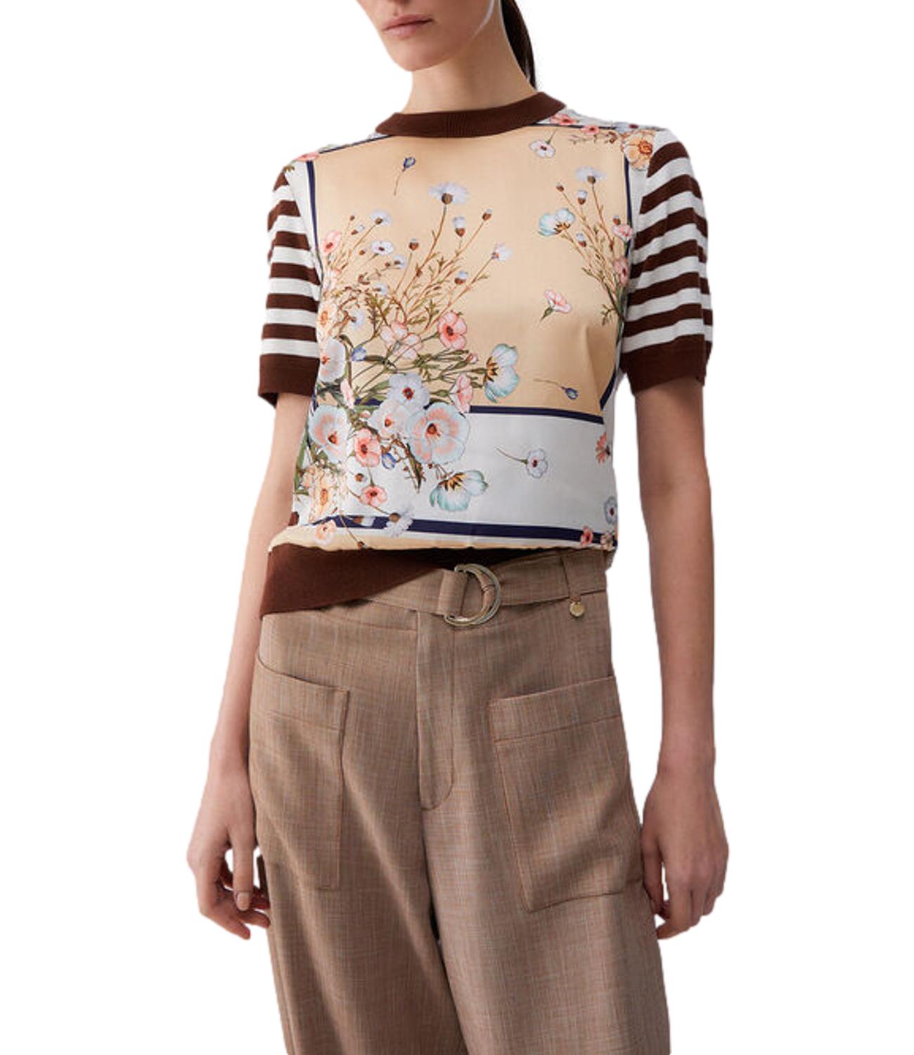 Liu jo Maglia Foulard/bisco/s.milk da Donna