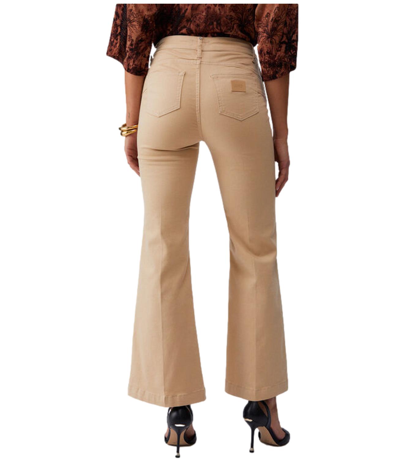 Liu jo Pantalone Cream Beige da Donna