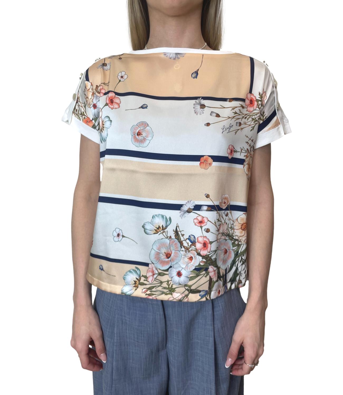 Liu Jo T-Shirt Bianco Donna