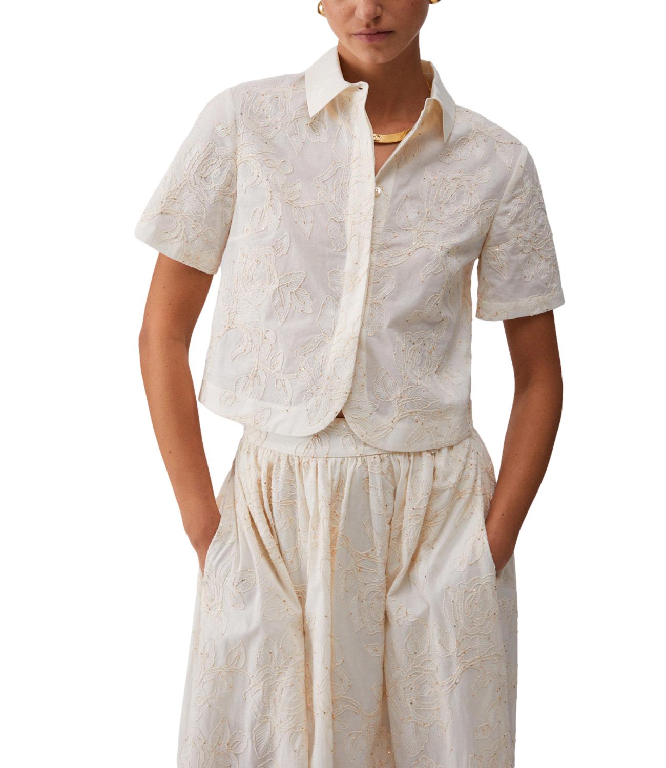 Liu jo Camicia Natural Flower Sequi da Donna