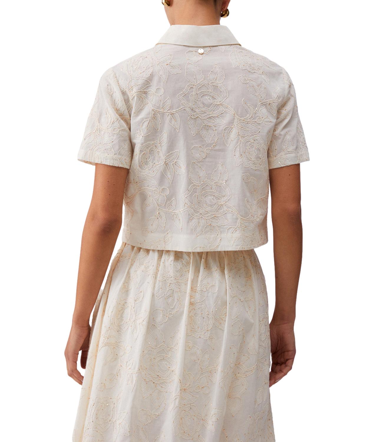 Liu jo Camicia Natural Flower Sequi da Donna