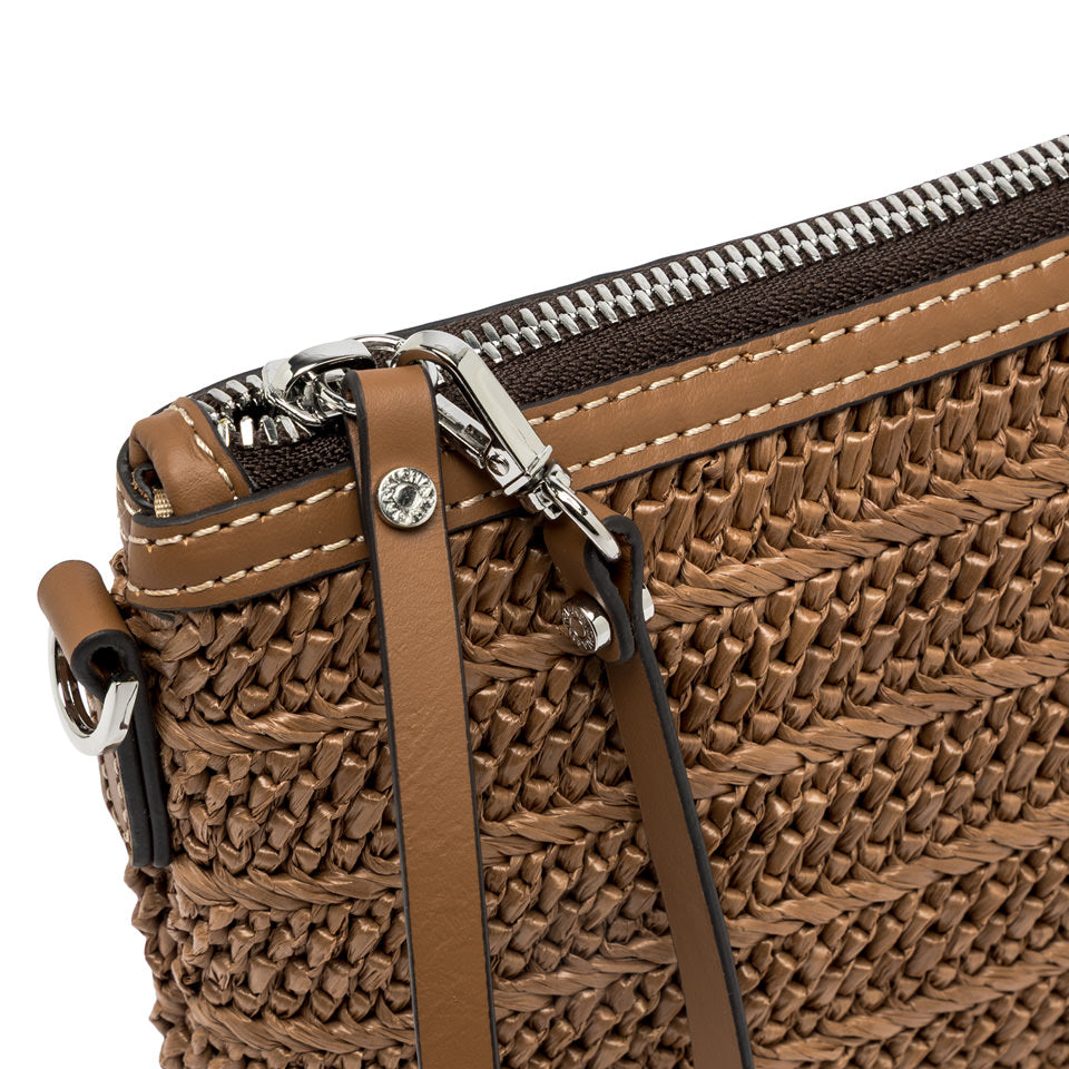 MARCELLA by GIANNI CHIARINI borsa clutch caramello donna