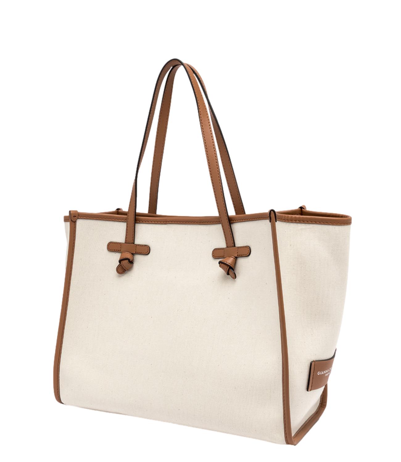 MARCELLA by GIANNI CHIARINI borsa panna/corda/caramel donna