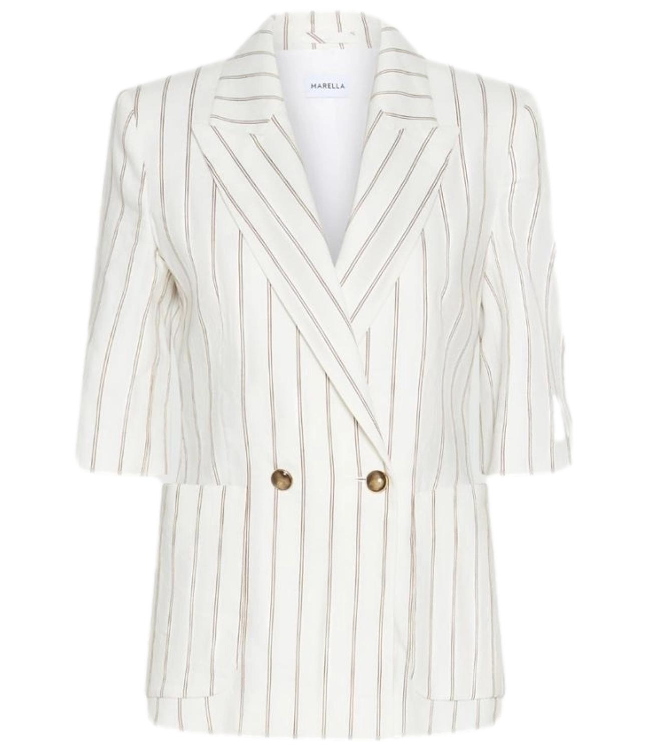 Marella Giacca Mllgondola Bianco Donna