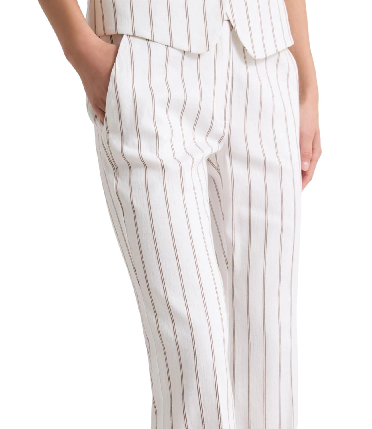 Marella Pantalone Mllfebo Bianco Donna