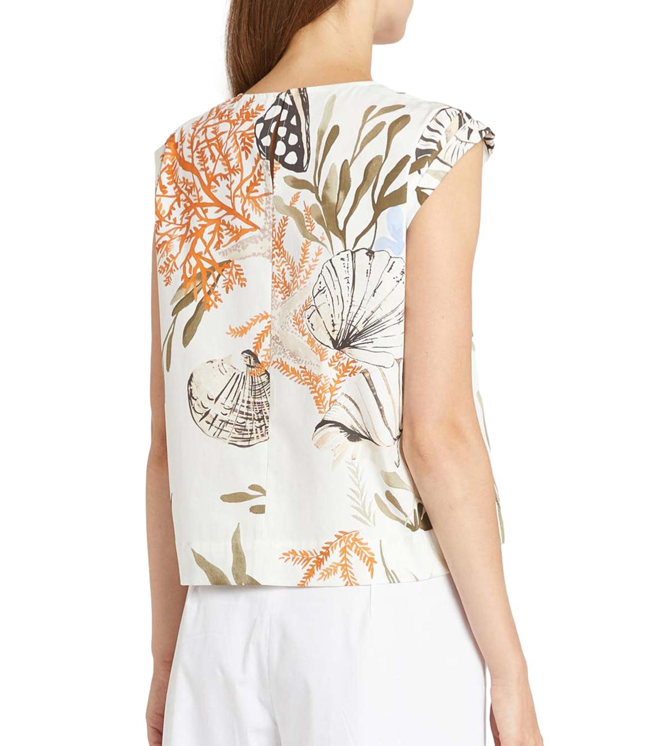 Marella Top Bianco Ottico da Donna